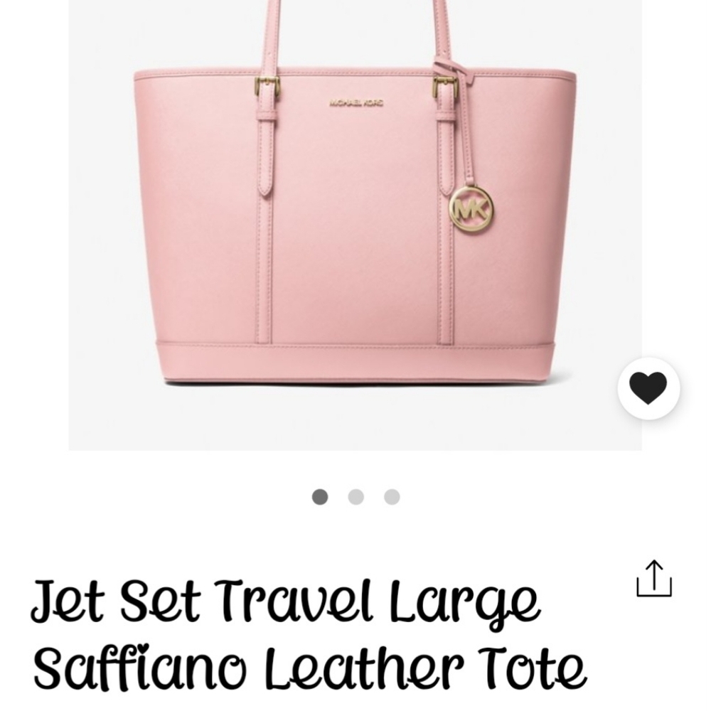 EUC Michael Kors "Jet Set" Travel Tote
